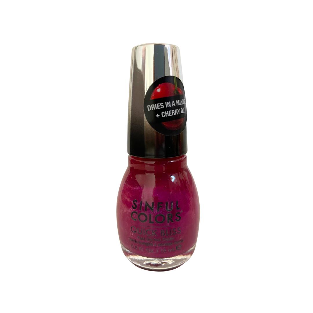 Sinful Colors Quick Bliss Fast Dry Nail Polish 15ml - 2713 Racer Chick