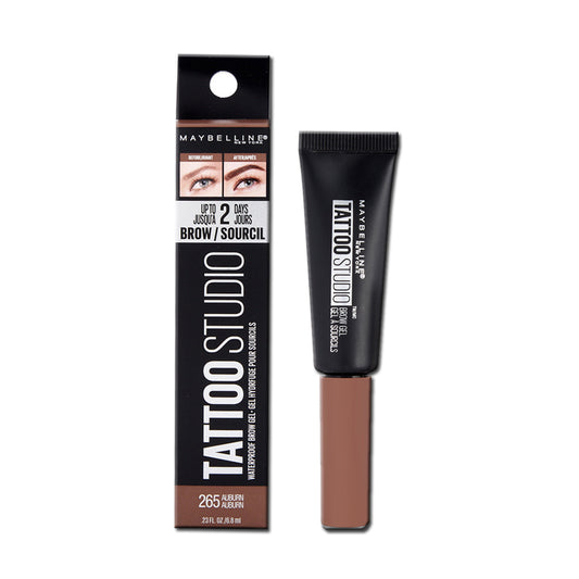 Maybelline Tatto Studio Waterproof Brow Gel 265 - Auburn Auburn